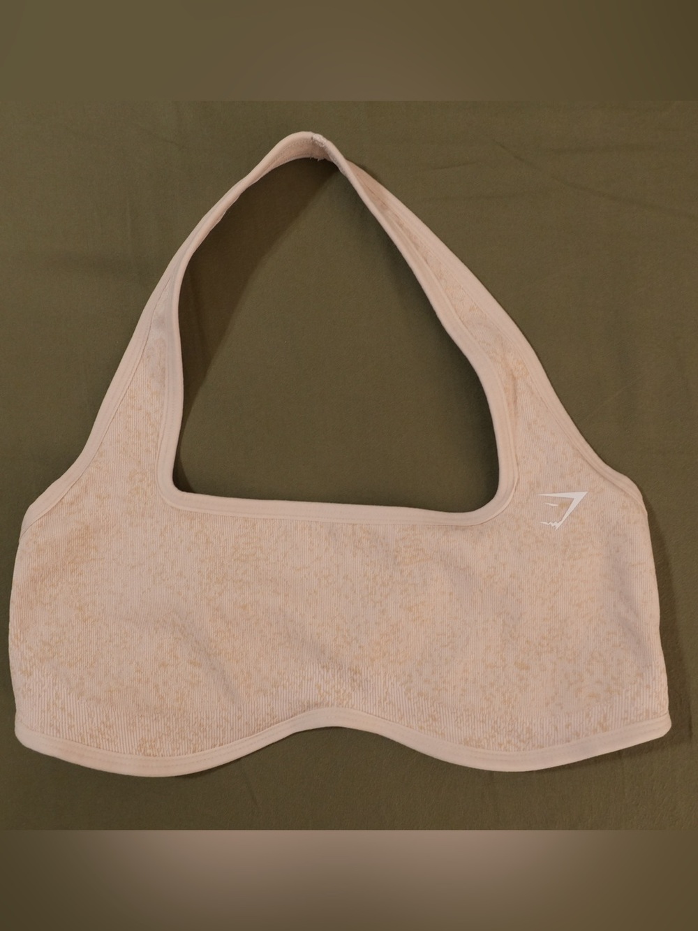 Gymshark Seamless Light Beige Sports Bra